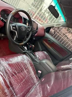 A picture of 1 month used Toyota hilux 2016 upd to 2022 model