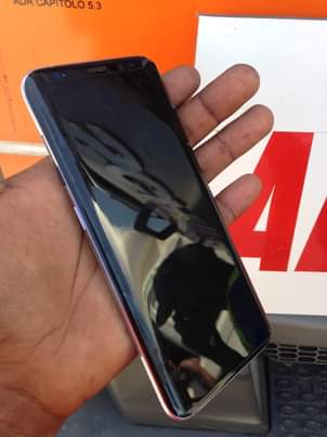 A picture of Samsung S8 Camera kali Fingerprint ipo Storage 64gb RAM 4gb