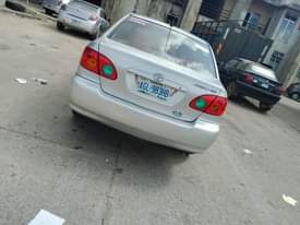 A picture of Neatly used Toyota corolla