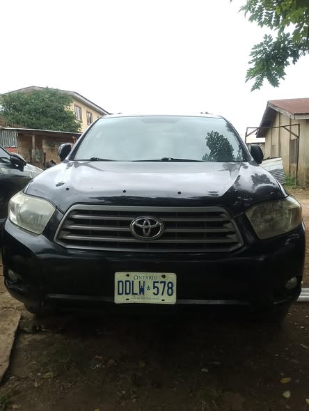 A picture of Toyota Hylander 2008 full option tokunbo everything work perfect but