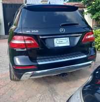 A picture of Foreign used Benz ML350 fullest option 2015 model Total Accident