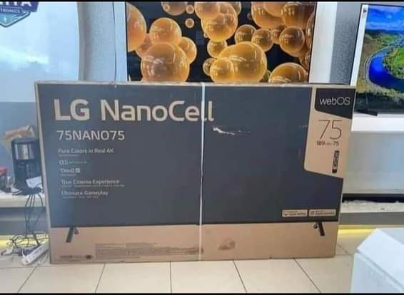 A picture of  New LG Nanocell 55 65 and 75 TVs Display