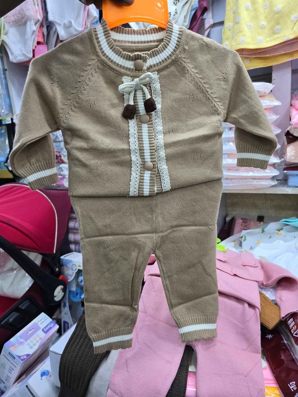 A picture of Makar kids wear newborn 12years