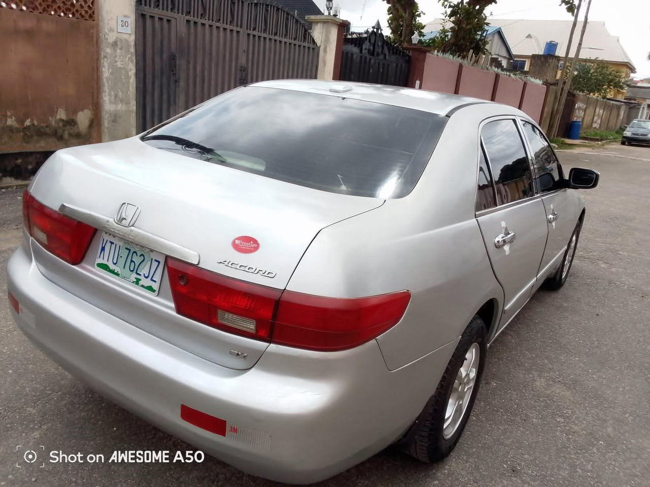 A picture of 2005 Honda Accord EOD honda accord eod