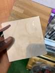 A picture of PVC plastic tile carpets