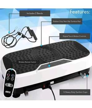 A picture of Vibration plate helps in weight loss burn fat improve flexibility