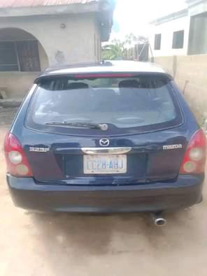 A picture of MAZDA 323f TOMORROW DEAL FOR SALE MANUAL GEAR ENGINE GOOD