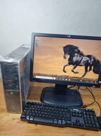 A picture of Computer desktop library stationary studio