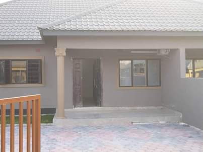 newly built houses