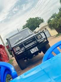 A picture of Land cruiser VX hard top. SSD number