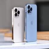 A picture of iPhones