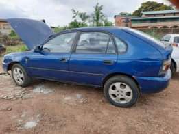 A picture of Toyota Corolla old model lift back automatic transmission engine and