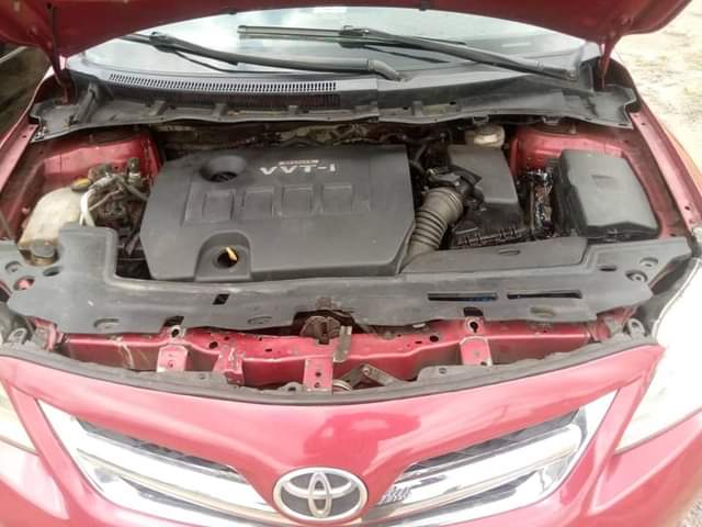 A picture of 2010 corolla upgraded to 2012