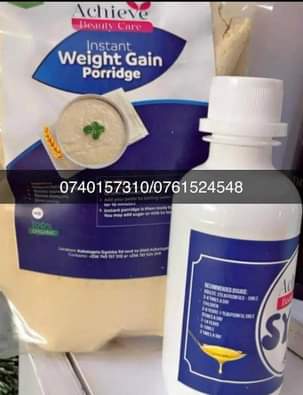 A picture of Weight gain porride and syrup