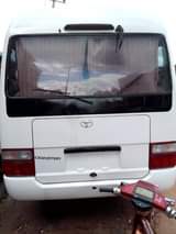 A picture of Toyota coaster bus 2015 fuel engine Ac intact direct Belgium