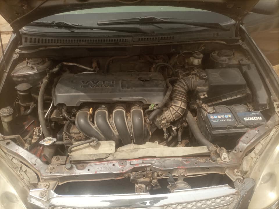 A picture of Abuja distress Sharp Toyota Corolla 2005 