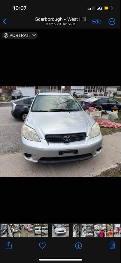 A picture of 2007 Toyota Matrix