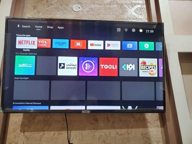 A picture of TV