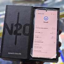 A picture of SAMSUNG GALAXY NOTE 20 ULTRA CLEAN FULL BOX 256GB FULL