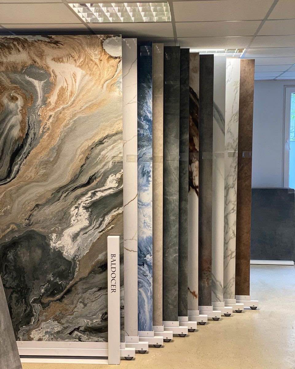 A picture of Polished Marble Slabs Luxury Finish