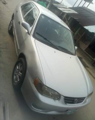 A picture of Toyota corolla 2002 model Condition Clean Registered Super Clean interior