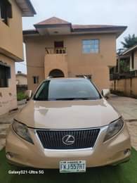 A picture of Tokunbo standard Lexus Rx350 2011 Leather Interior Automatic transmission Factory