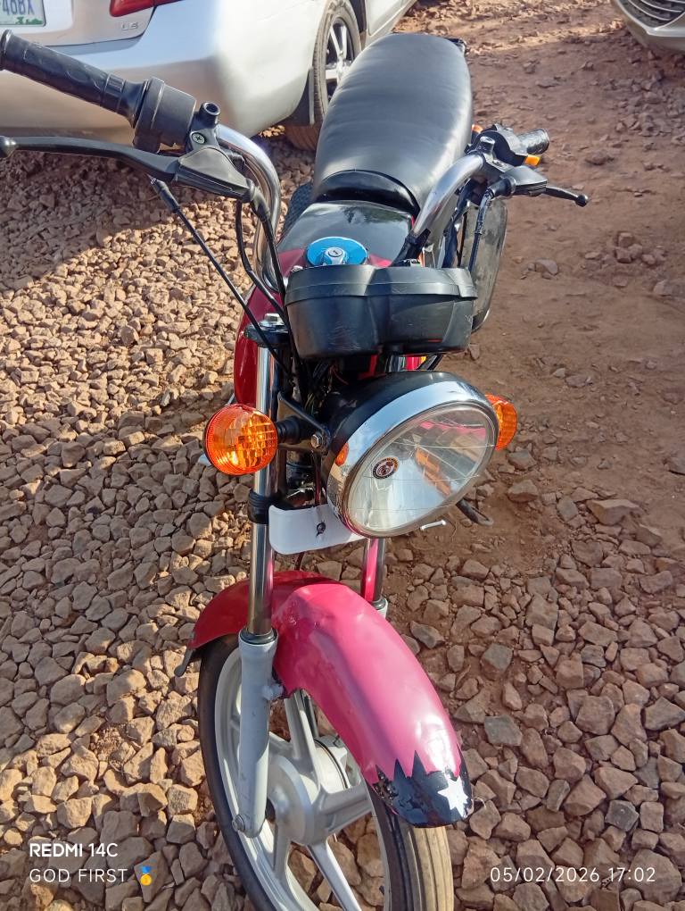 A picture of TVS MOTORCYCLE