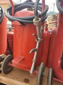 A picture of FIRE EXTINGUISHERS AND SAFETY EQUIPMENT