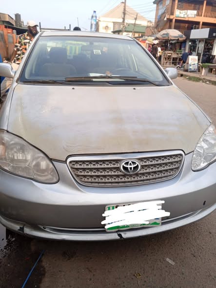 A picture of First body 06 Toyota corolla