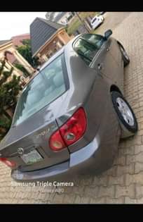 A picture of Distress 2006 toyota corolla in a very good condition going