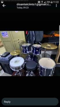 A picture of Drumset