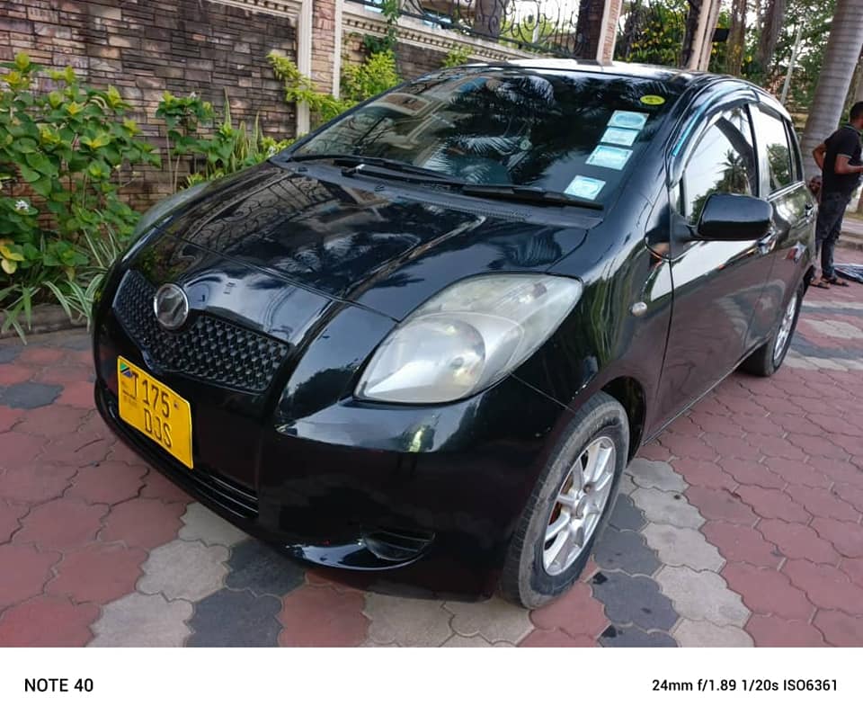 A picture of Toyota vitz new model