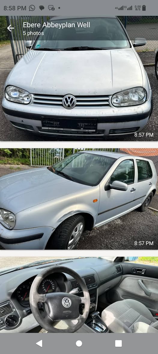 A picture of Tokunbo automatic Volkswagen Golf 4