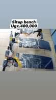 A picture of Gym fitness equipments