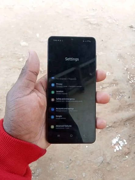A picture of Samsung a31