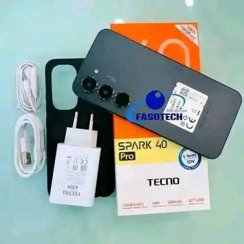 A picture of Tecno spark 40 pro