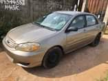 A picture of Toyota Corolla 2004 Painted on first body Engine gear and