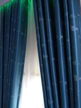 A picture of Curtains and rods