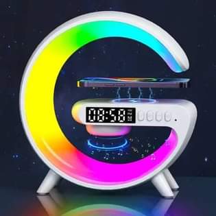 A picture of Led wireless charging bluetooth speaker at only 130k negotiable
