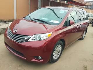 A picture of 2011 Toyota sienna tokumbo XLE Price 11m Location Amuwo odofin