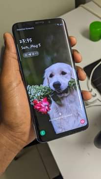 A picture of Galaxy S9 plus