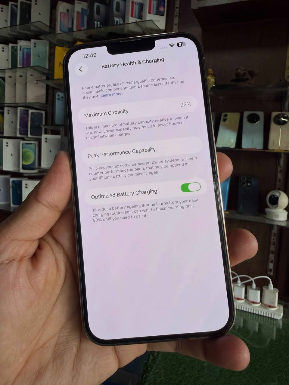 A picture of IPhone 13pro max