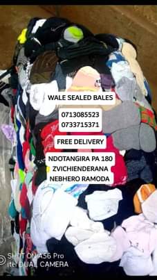 clothing bales