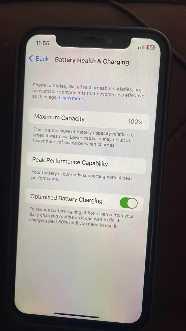 A picture of iPhone X