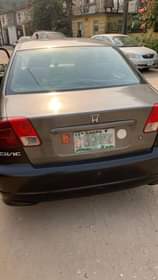 A picture of Honda civic 2005 model