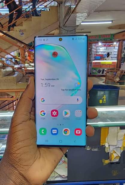 A picture of SAMSUNG GALAXY NOTE 10