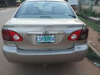 A picture of Toyota Corolla 2005