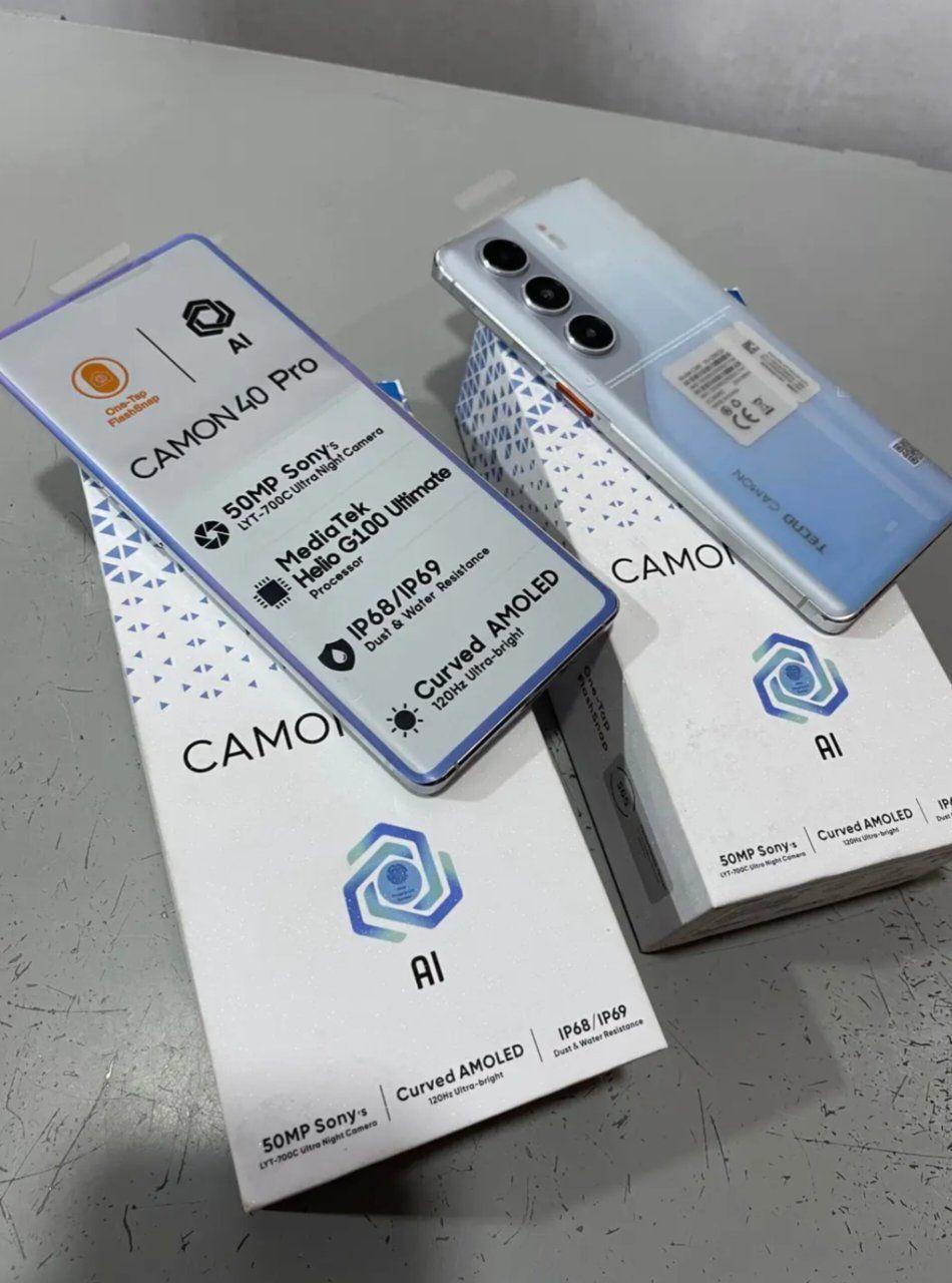 A picture of New and original tecno Camon 40 pro