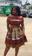 A picture of African ladies dresses