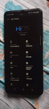A picture of TECNO SPARK 20